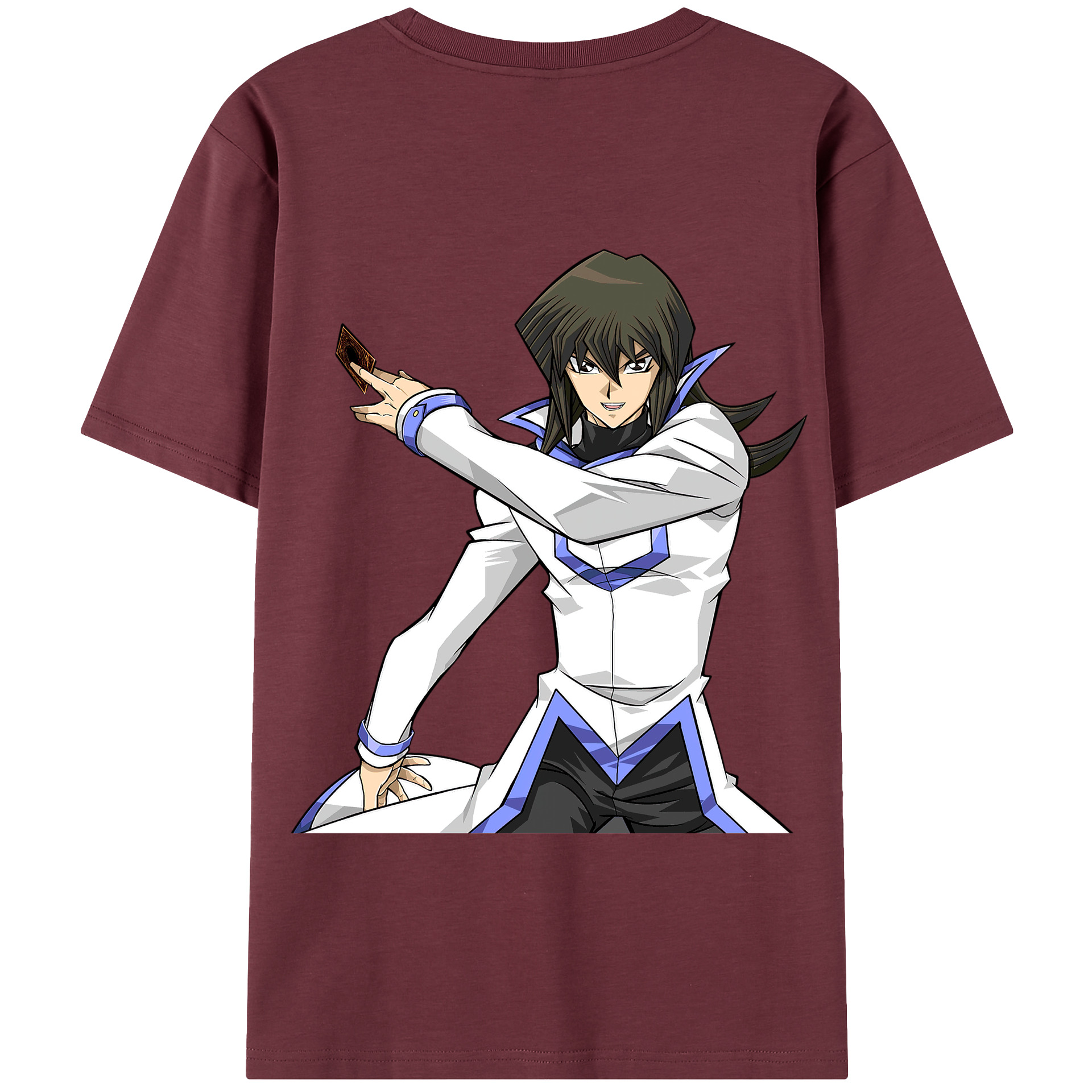 （画像用） 遊☆戯☆王 Yu-Gi-Oh! 綿100％半袖Tシャツ（背面プリント）